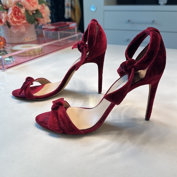 Alexandre Birman “Clarita” Velvet Sandals - Picture 4 of 7